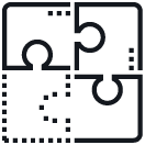 incomplete puzzle icon