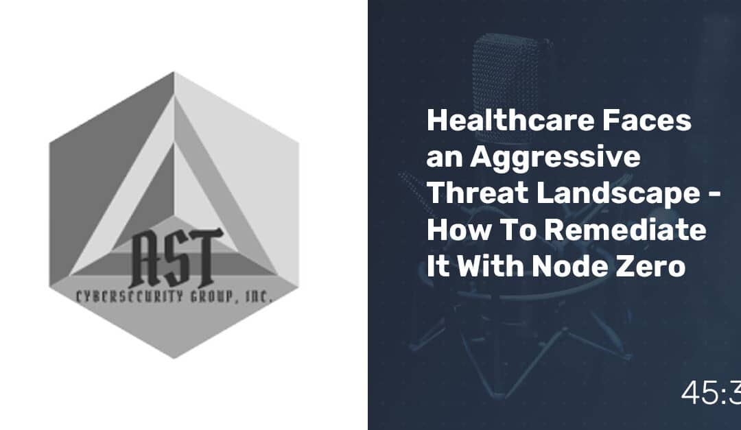 Healthcare Faces an Aggressive Threat Landscape – How To Remediate It With Node Zero