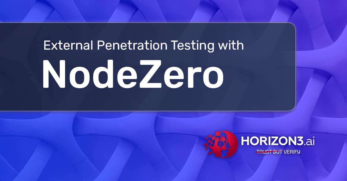 External Penetration Testing with NodeZero