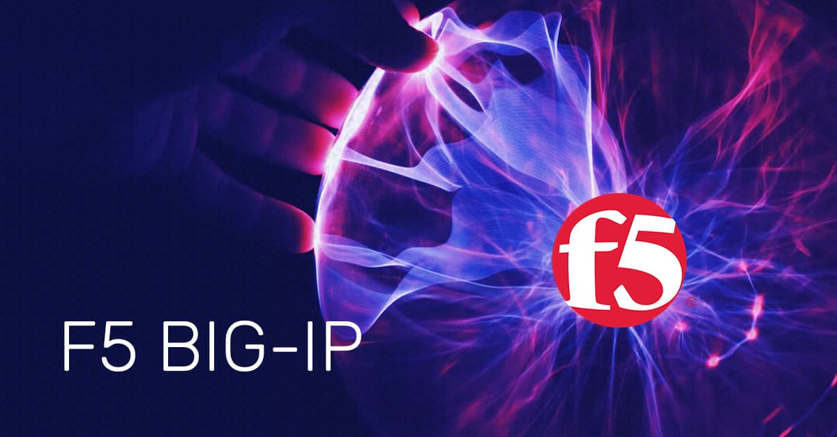 F5 Big-IP Vulnerability - F5 Logo inside of a electric orb
