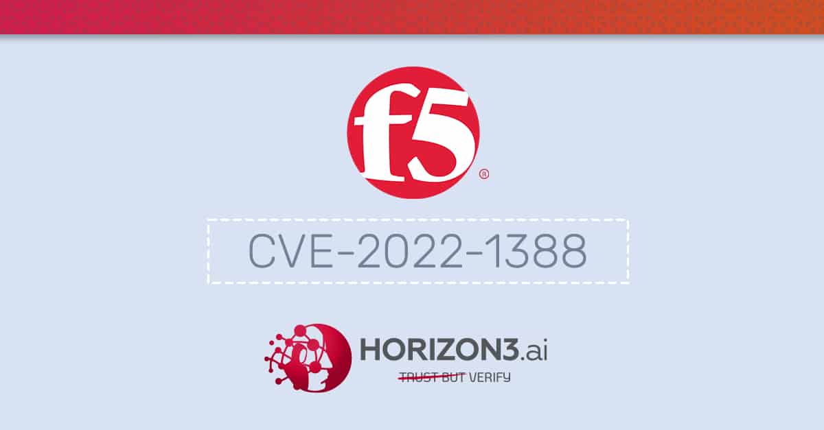 F5 CVE-2022-1388