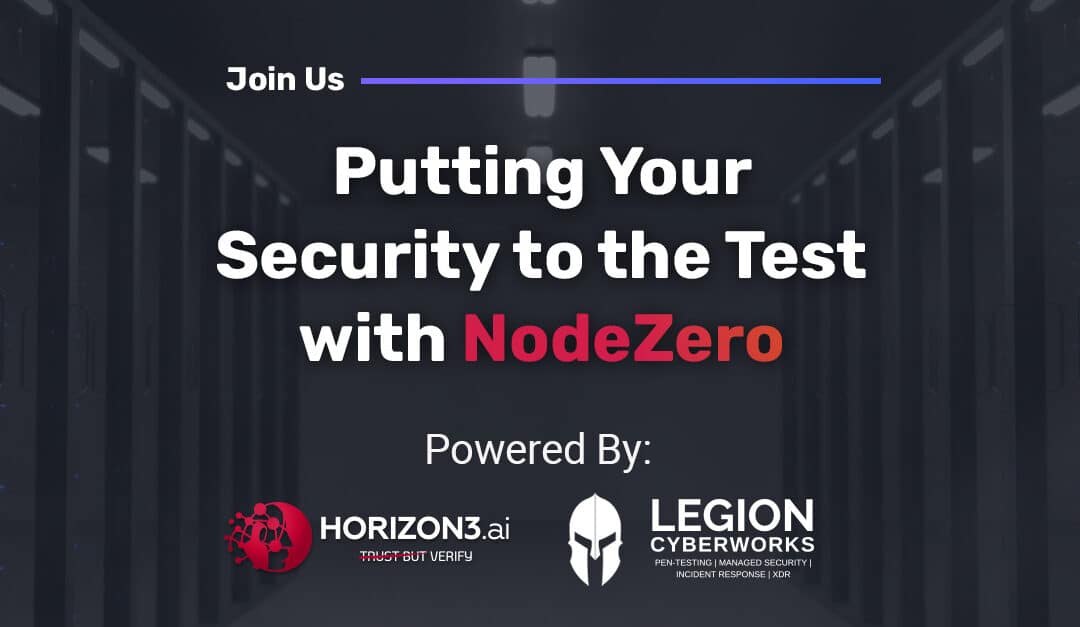 Putting Your Security to the Test with NodeZero